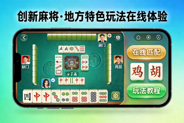 创新麻将游戏与地方特色玩法在线体验
